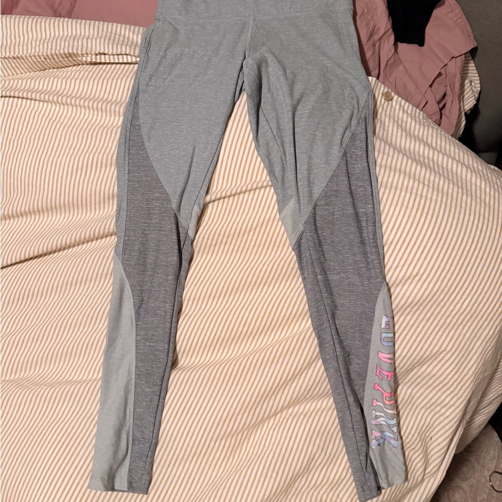 PINK Victoria's Secret Gray Yoga Leggings
